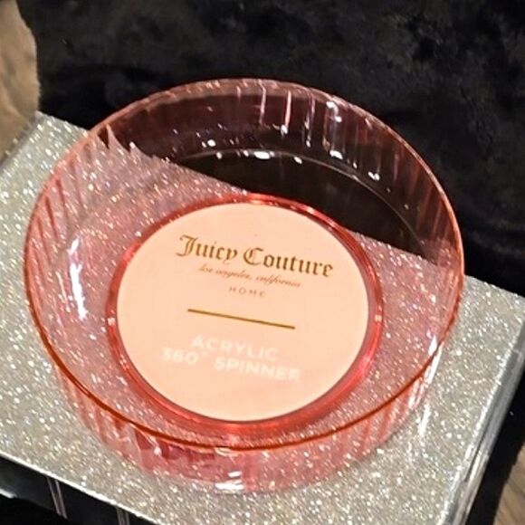 Juicy Couture Home Pink Acrylic 360° Spinner - Picture 4 of 8